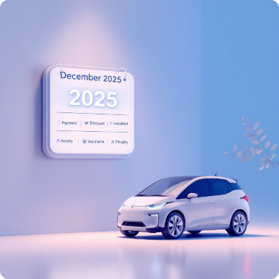 자동차세 납부기간 이미지