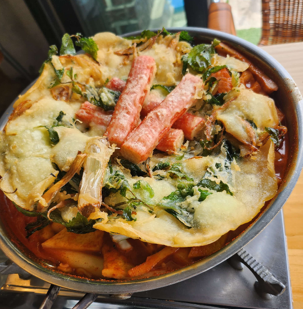 행궁동 떡볶이 알앤디 2인메뉴