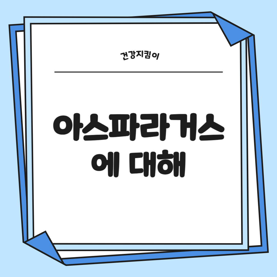 아스파라거스 효능 사랑받는 6가지 고르는법 부작용