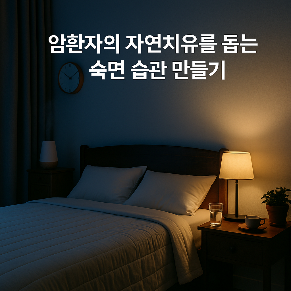 암환자를 위한 숙면 환경 만들기