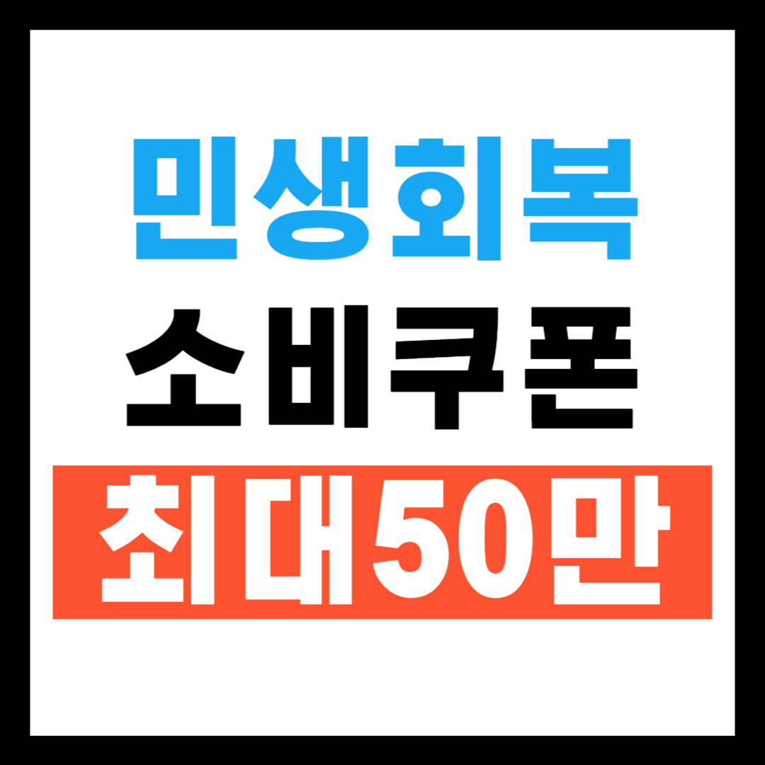 민생회복지원 소비쿠폰
