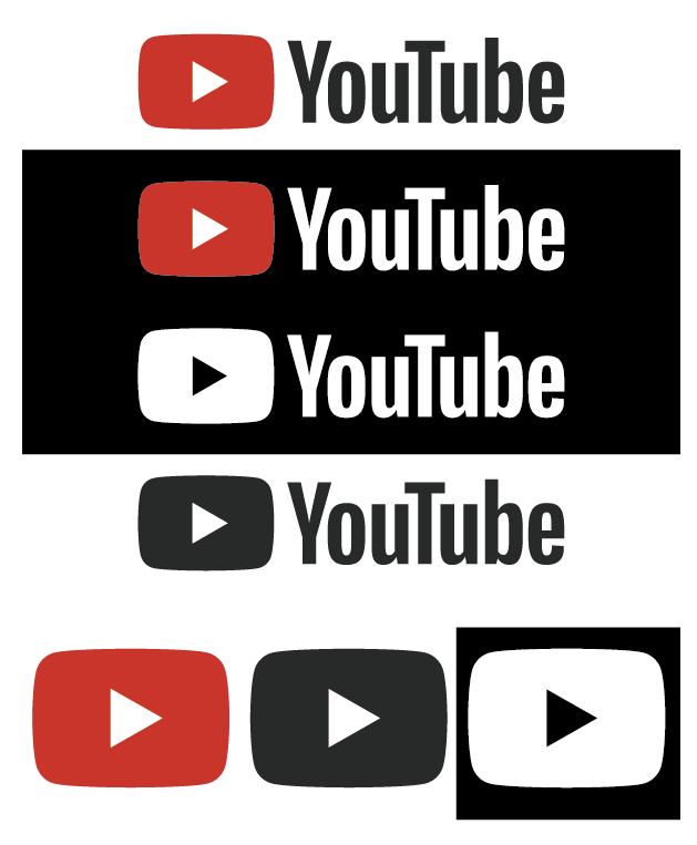유튜브 로고 파일 다운로드