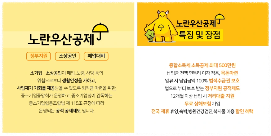 노란우산공제란 무엇인가
