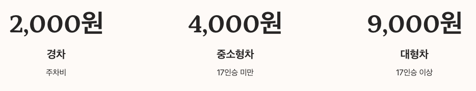 통도사 메밀밭 주차비 및 이용 요금 정리 이미지