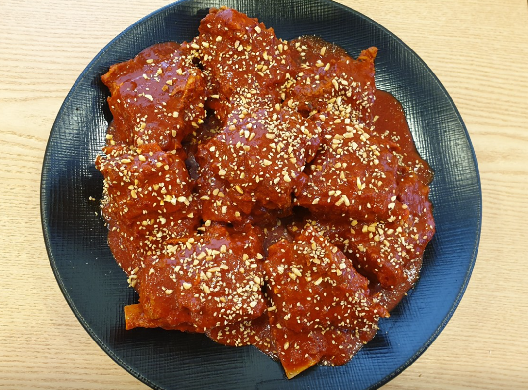 안양 매콤 뼈구이