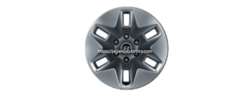 더 뉴 스타리아 하이브리드 투어러 18인치 알로이 휠 디자인, 타이어 규격