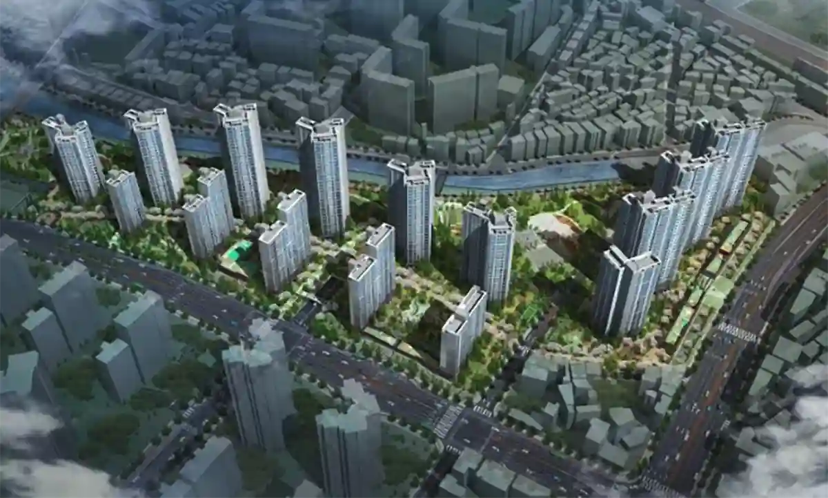 장위6구역-1637세대아파트-15개동-조감도이미지