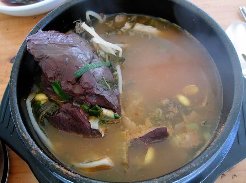 한국의 선지 식문화 (특징, 글로벌 인식, 역사, 요리법)