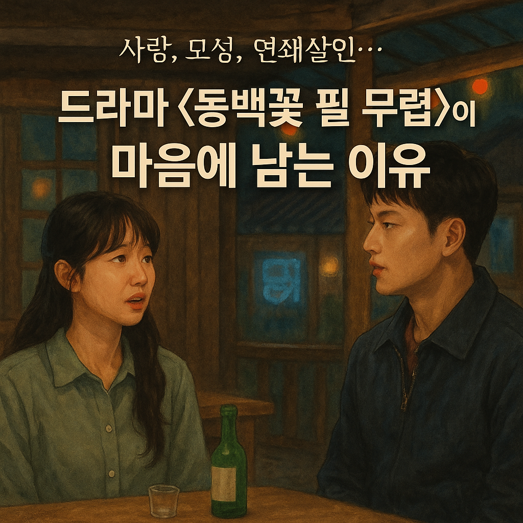 사랑, 모성, 연쇄살인… 드라마 &lt;동백꽃 필 무렵&gt;이 마음에 남는 이유