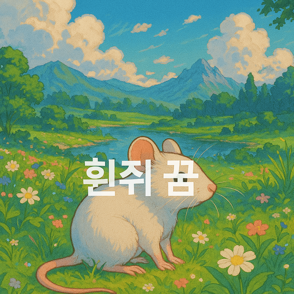 흰쥐 꿈 해몽
