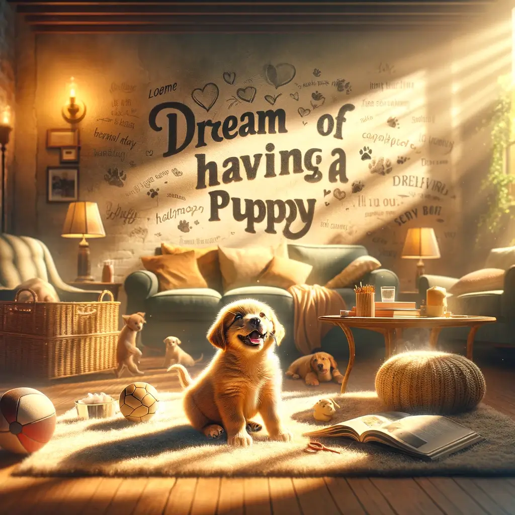 강아지 키우는 꿈 해몽 해석