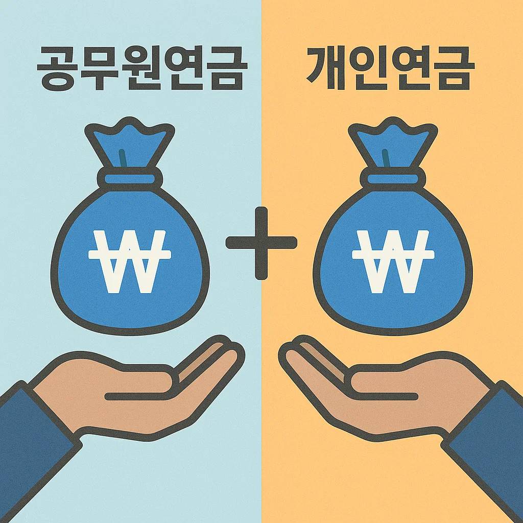 공무원연금, 개인연금 병행전략