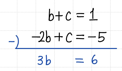 항등식을 풀이 할 때 두 식을 연립하는 이미지