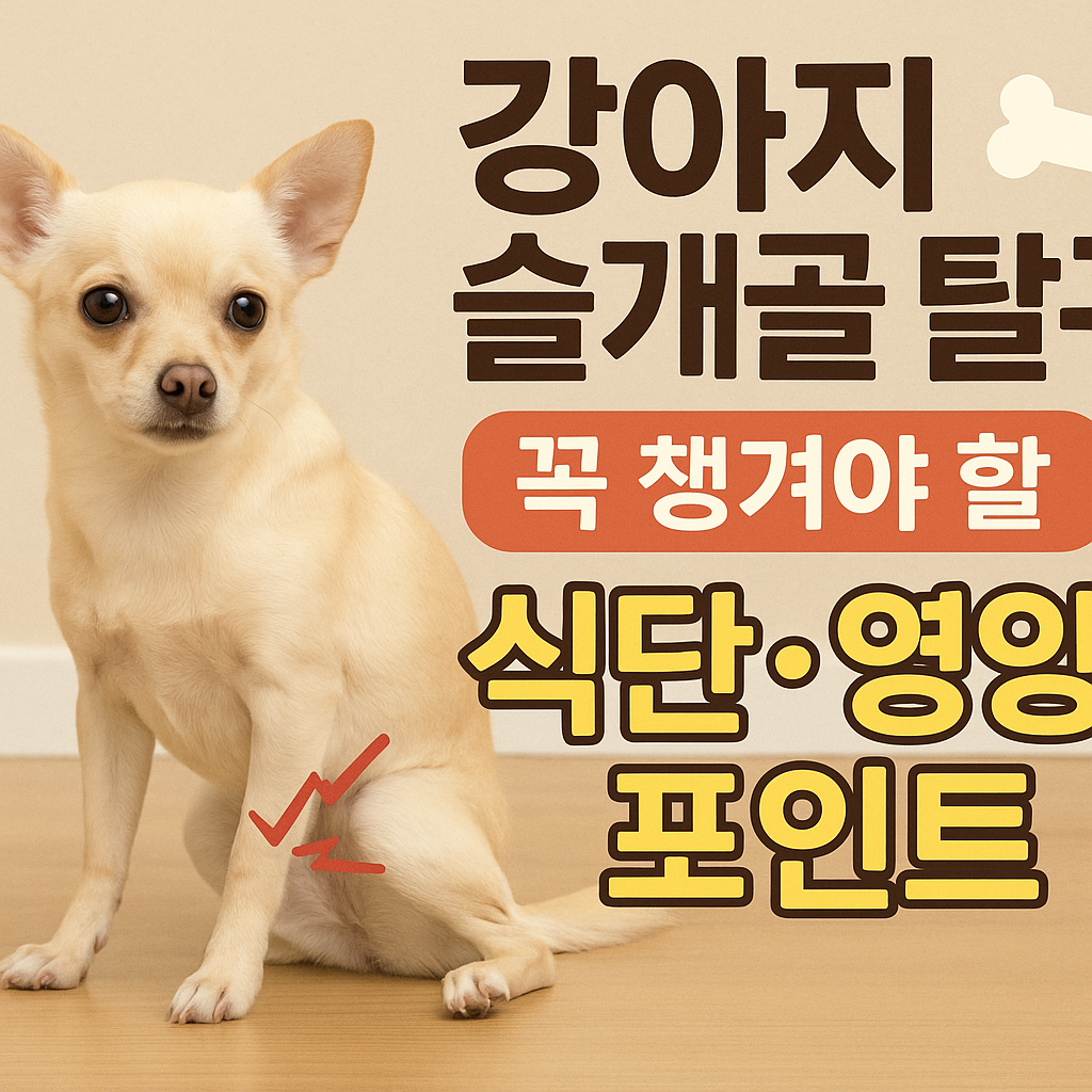 강아지 슬개골 탈구