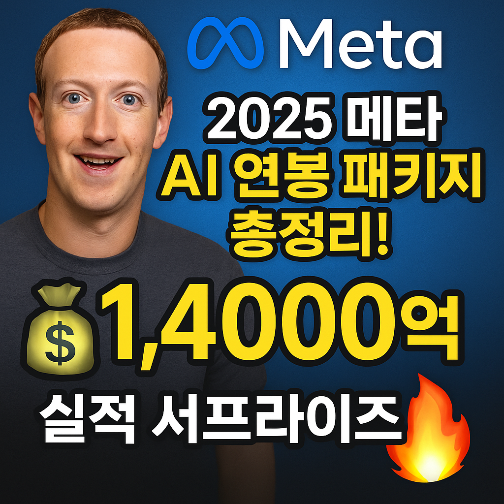 💰 충격의 메타 AI 연봉 패키지 1400억 글로벌 인재 쟁탈전의 서막 ( feat. 저커버그의 특급 영입 비결)