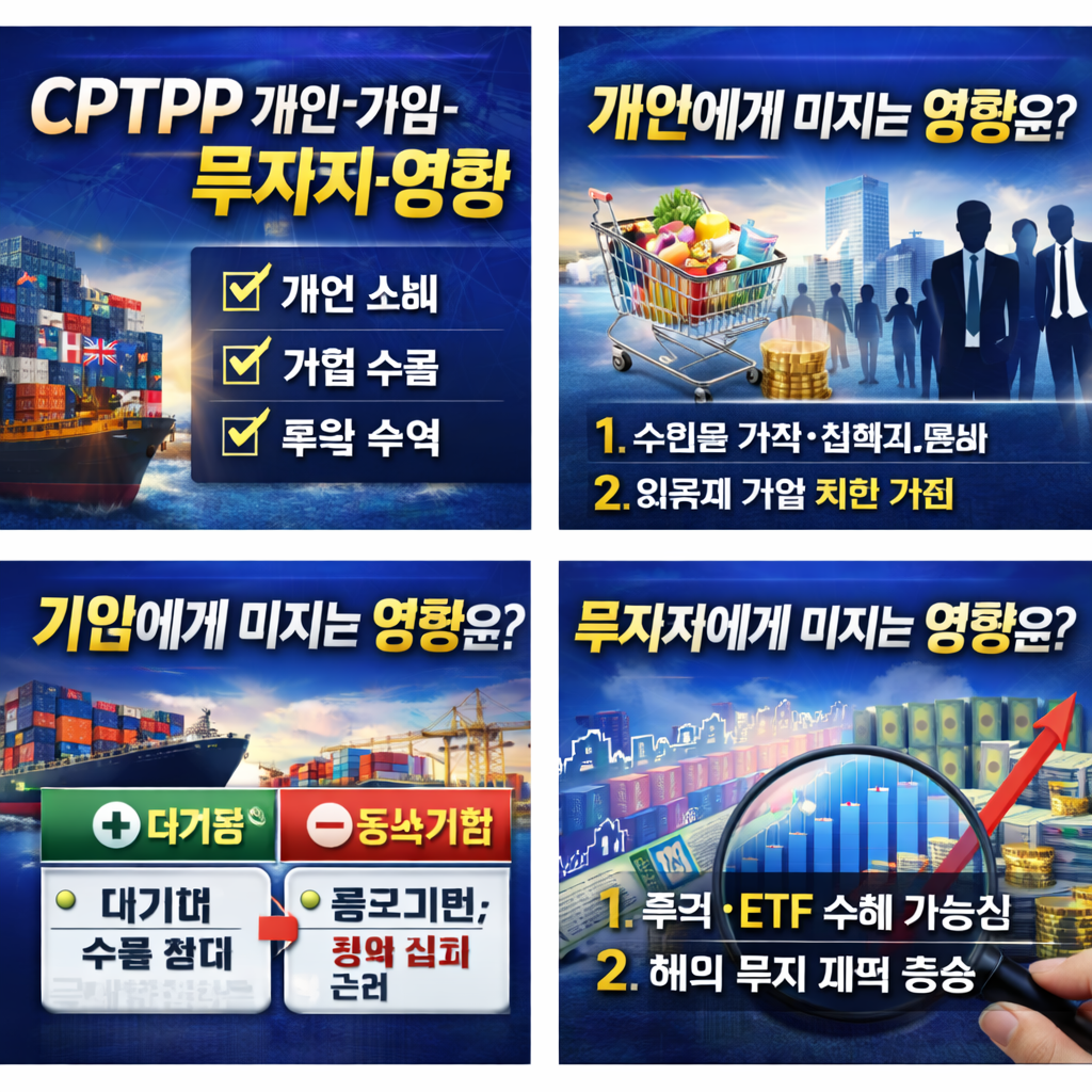 CPTPP가 개인&middot;기업&middot;투자자에게 미치는 영향｜반드시 알아야 할 변화 BEST 6
