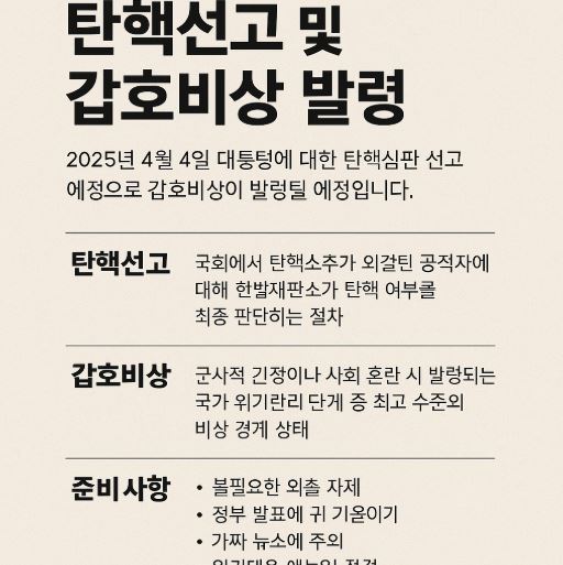 갑호비상 관련사진