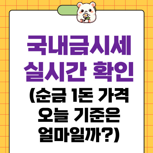 국내금시세