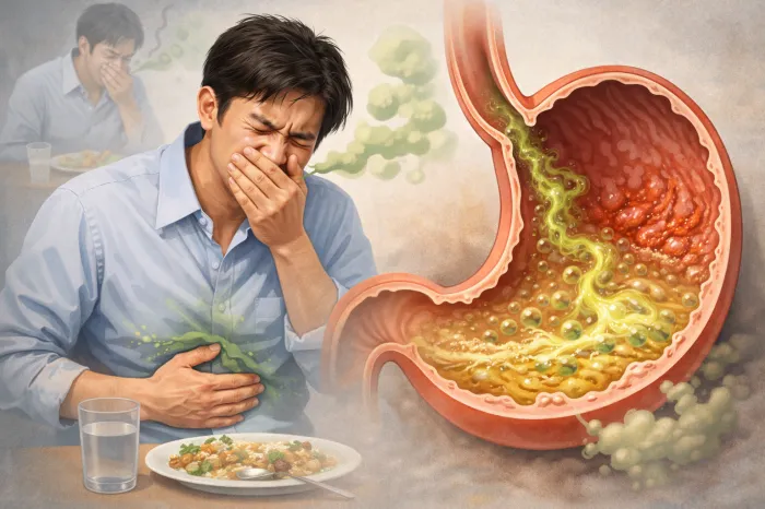 위염 증상과 위궤양 증상