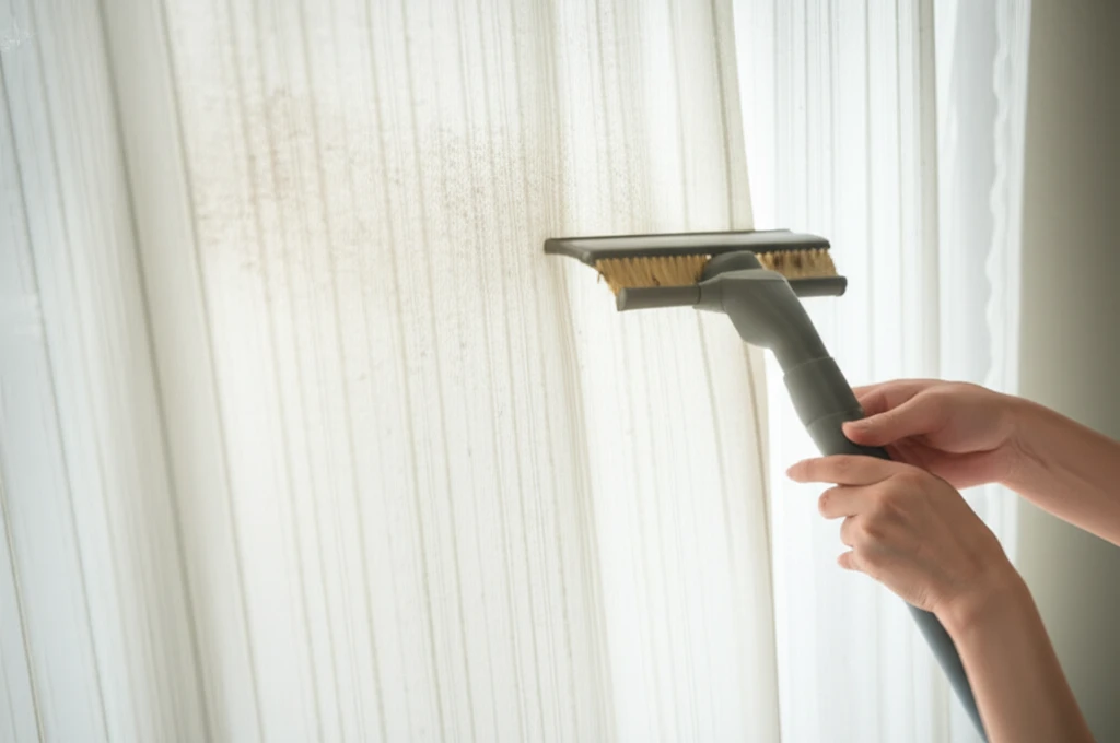 봄철 커튼 세척 관리 노하우 베이킹소..