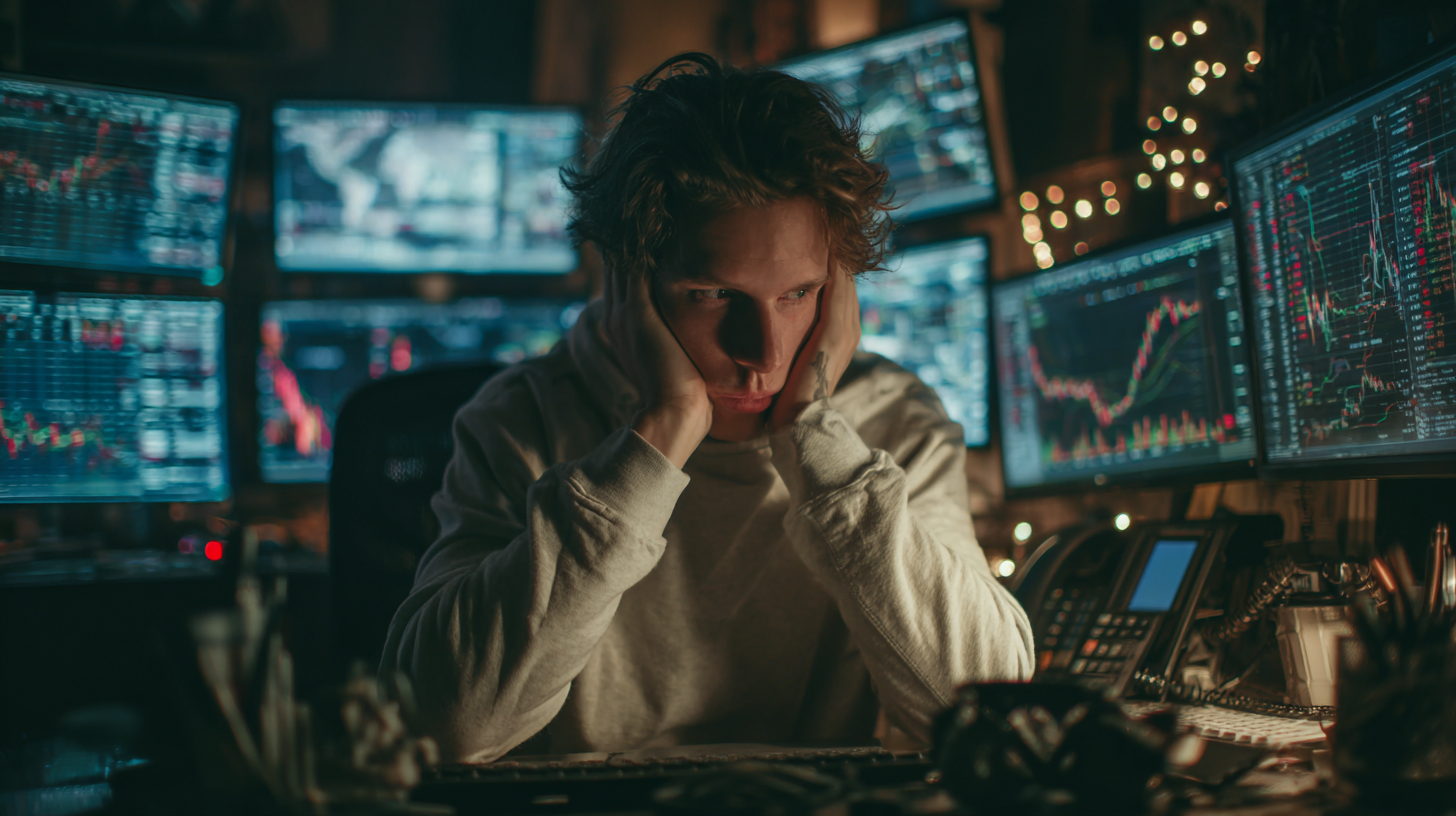 주인공 세스가 내적 갈등을 겪는 장면을 표현합니다