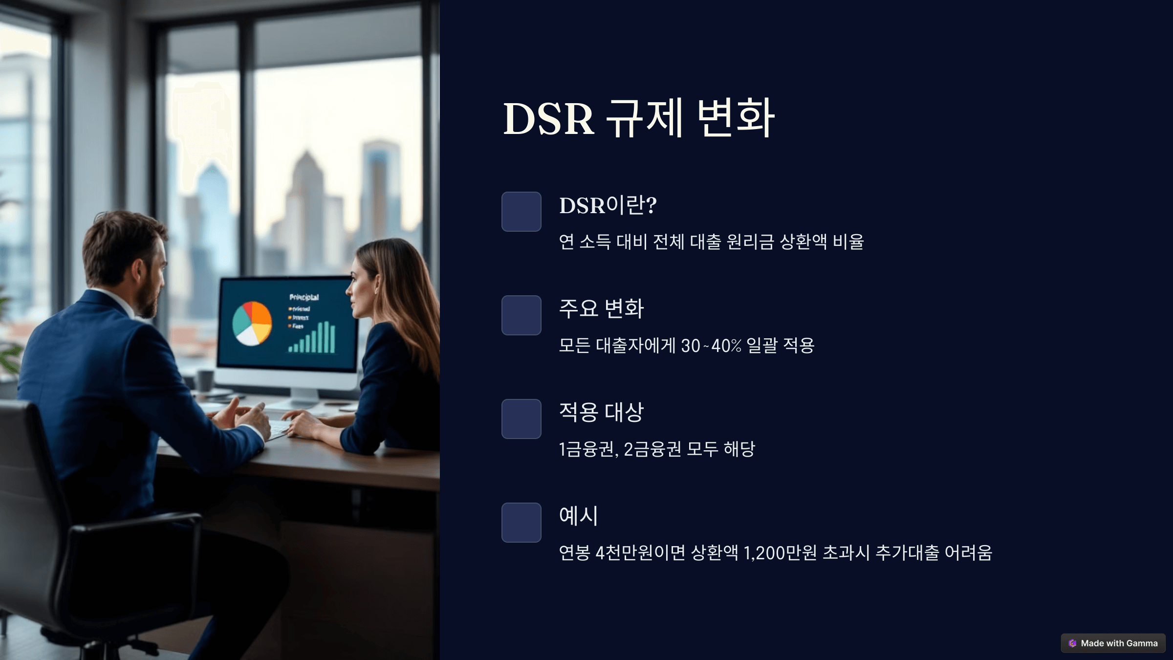 2025년 dsr규제, 뭐가 달라졌나