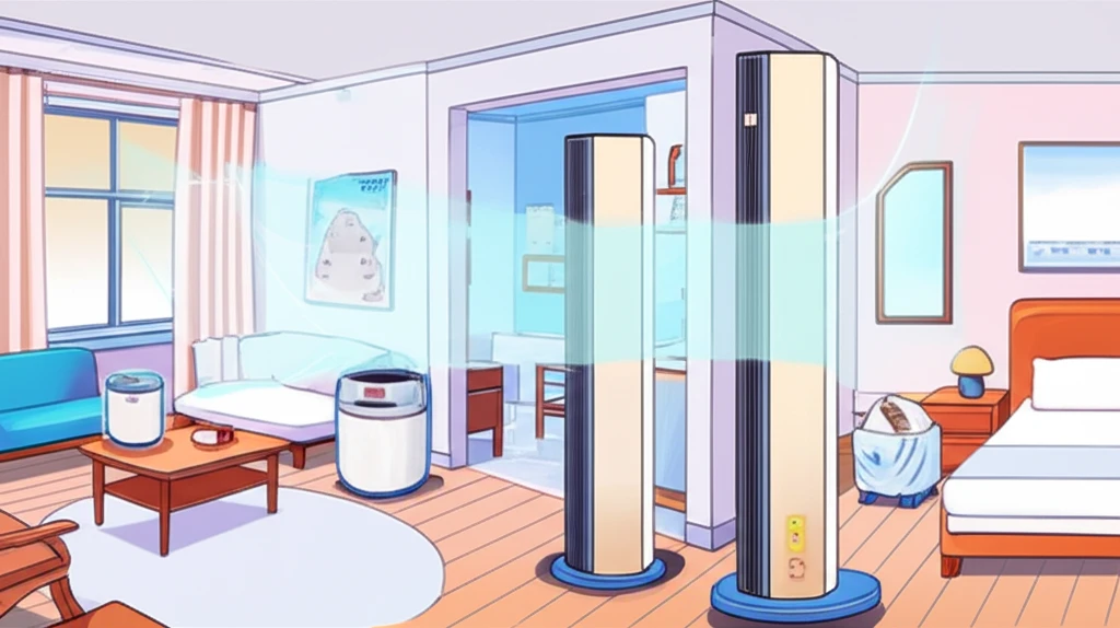 새집 증후군 잡는 공기청정기 배치 전..