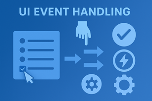 Minimalistic MAUI CollectionView Illustration