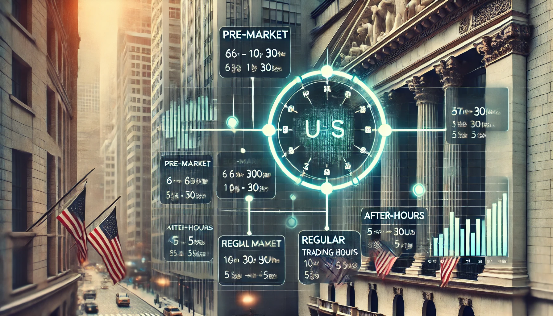 미국 주식시장 관련 이미지