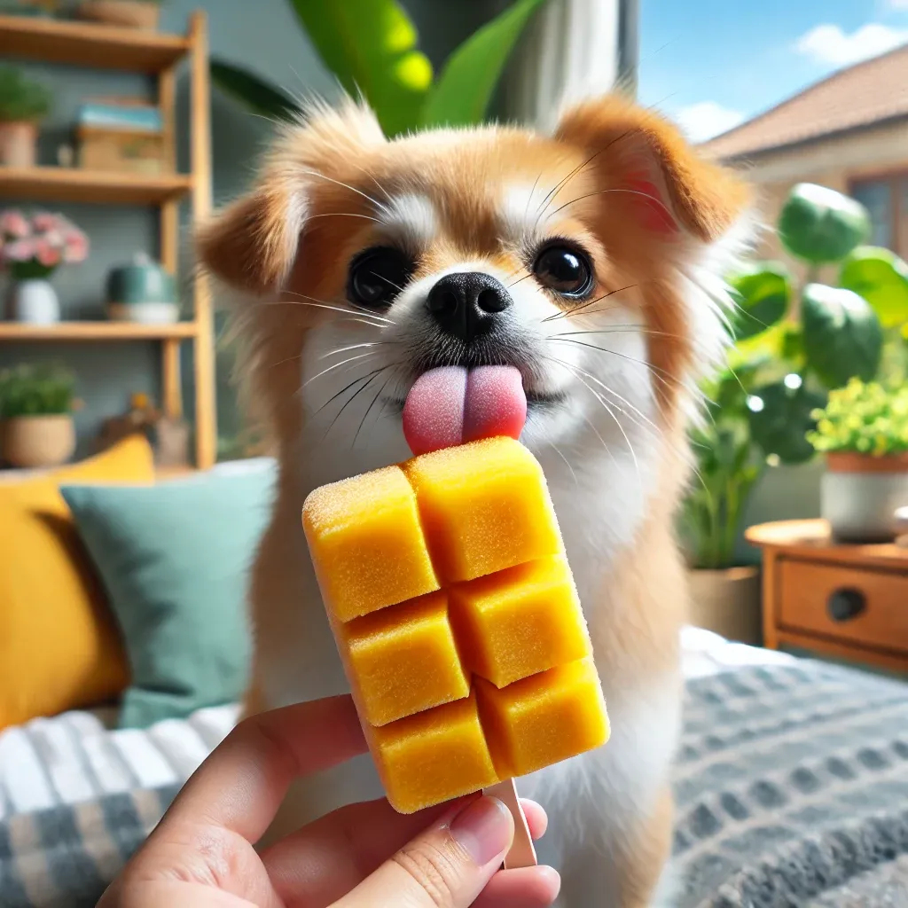 건강한 간식으로 사랑받는 강아지 망고 먹이기 가이드