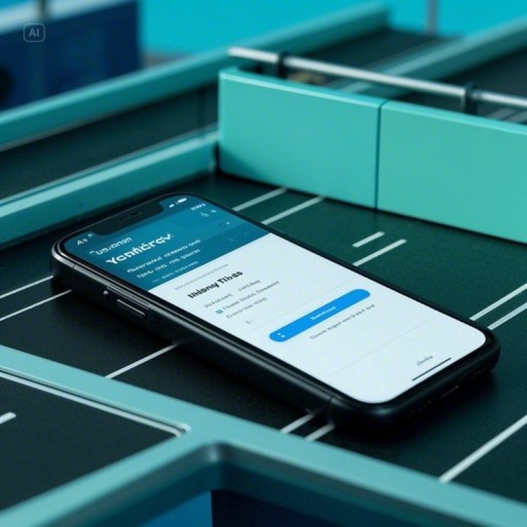 스마트폰에 고속도로 통행료 앱, 차량번호 입력창과 미납요금 납부 화면 표시. 배경에 고속도로와 하이패스 단말기, 깔끔하고 현대적인 분위기