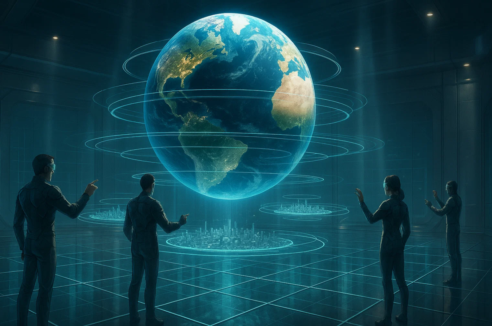 가상 지구 프로젝트 관련 사진