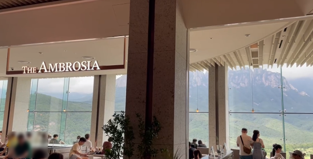 생방송 투데이 고성 더엠브로시아 카페 커피 경치 맛집