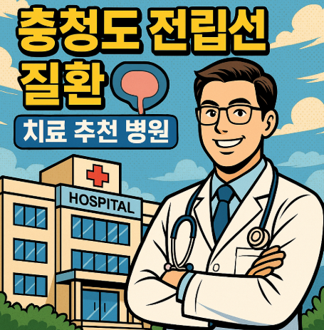 충청도 전립선 질환 치료 추천 병원 TOP5