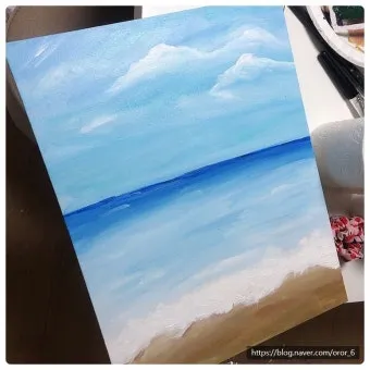 아크릴 물감 사용법 유화 그림_17