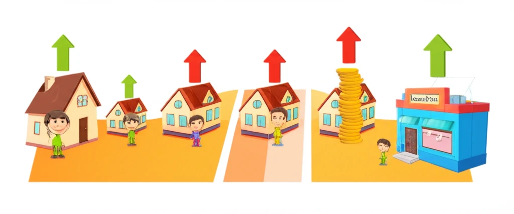 조정대상지역 주택 수별 취득세 중과 ..