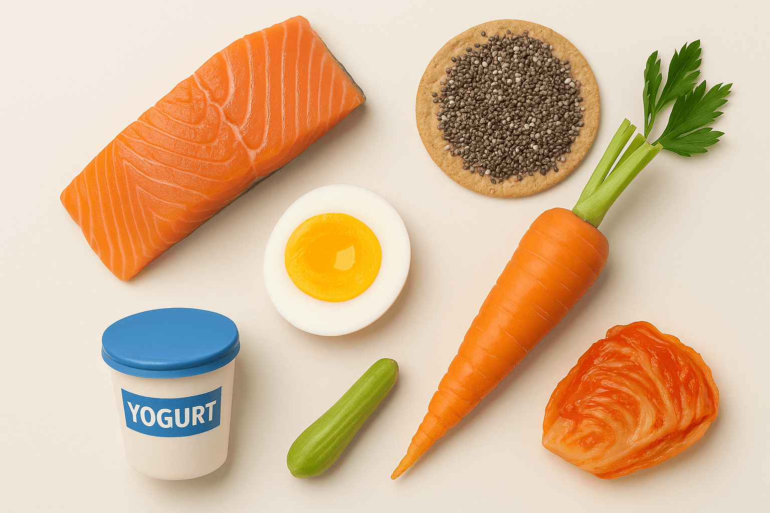 눈물막 건강을 지키는 데 도움 되는 식품 예시