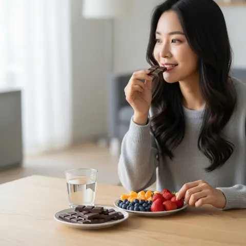 다크초콜릿이 뇌와 장 건강에 미치는 효과