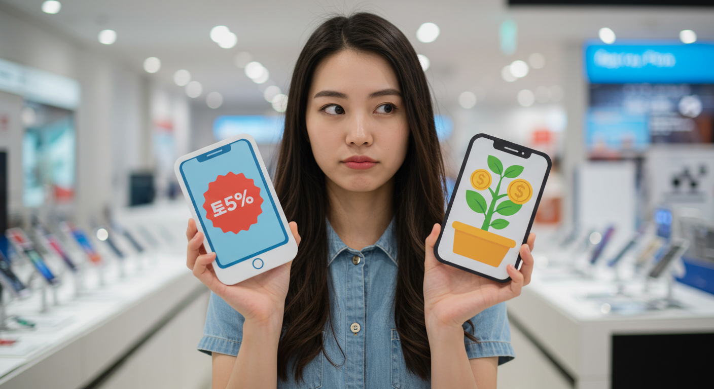 공시지원금 vs 선택약정 완벽 비교