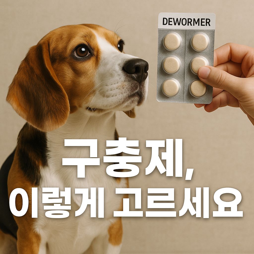 강아지 구충제 이렇게 고르세요, 실사형이미지