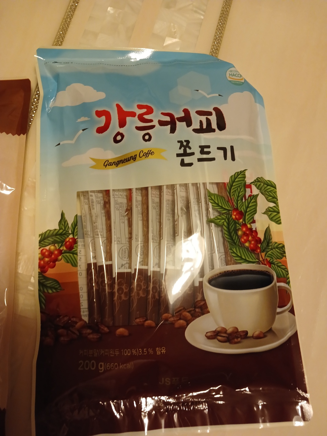 강릉커피 쫀드기