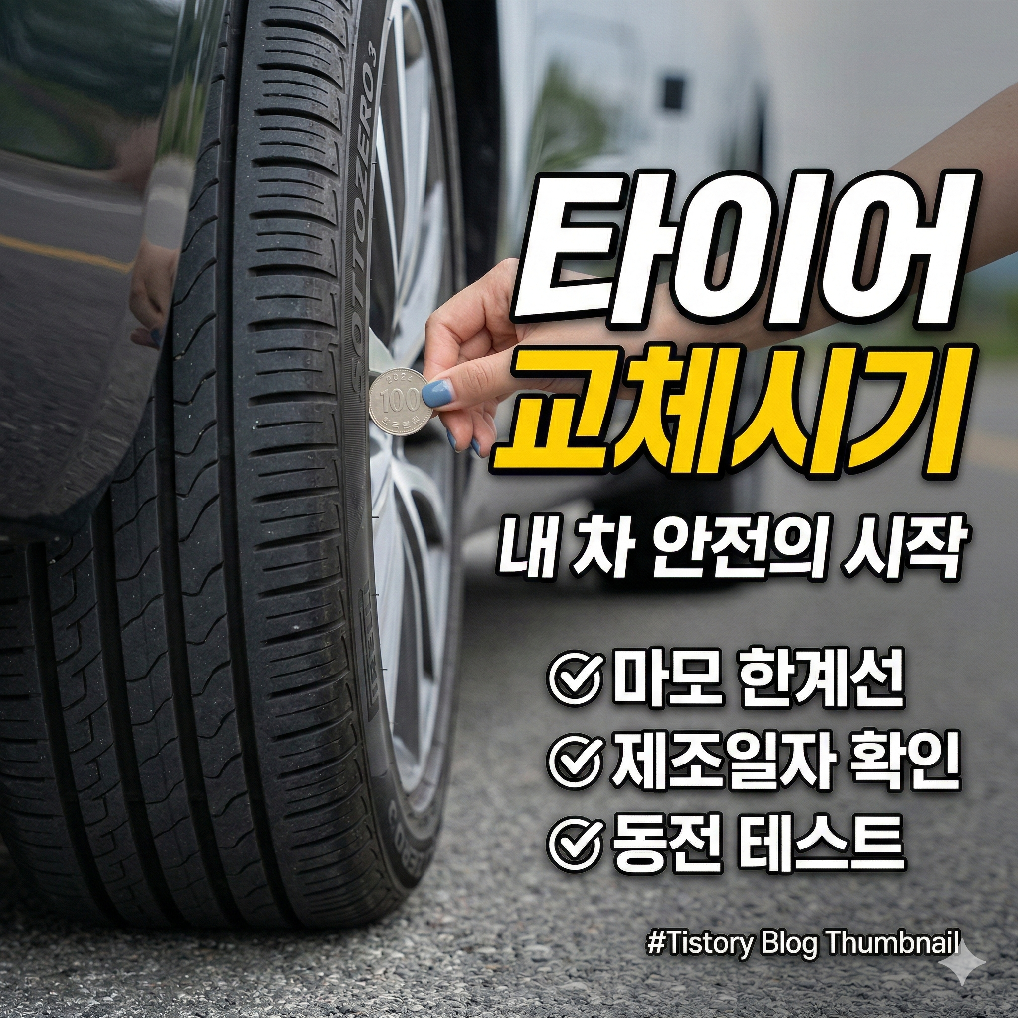 타이어 교체시기 확인하는 법: 내 차 안전을 위한 골든타임 체크리스트