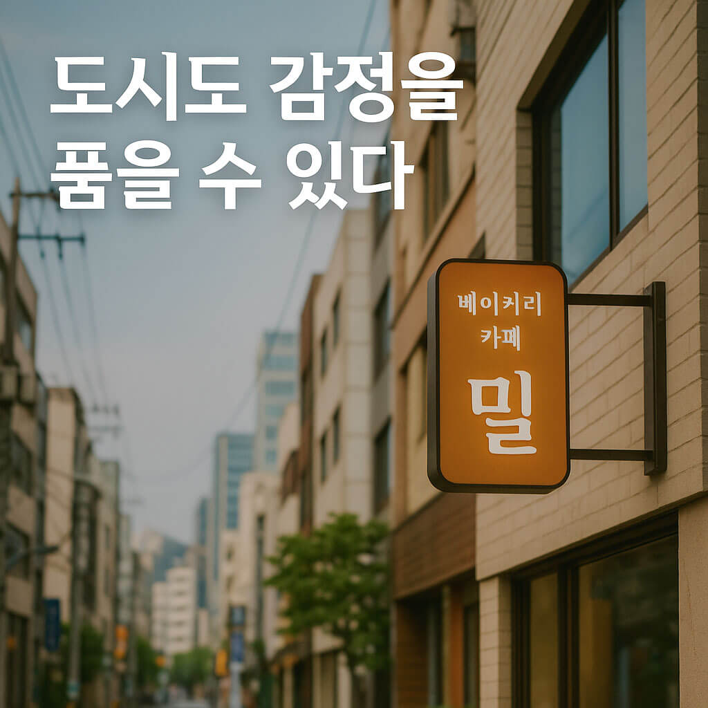 내가 그리고 싶은 도시의 간판