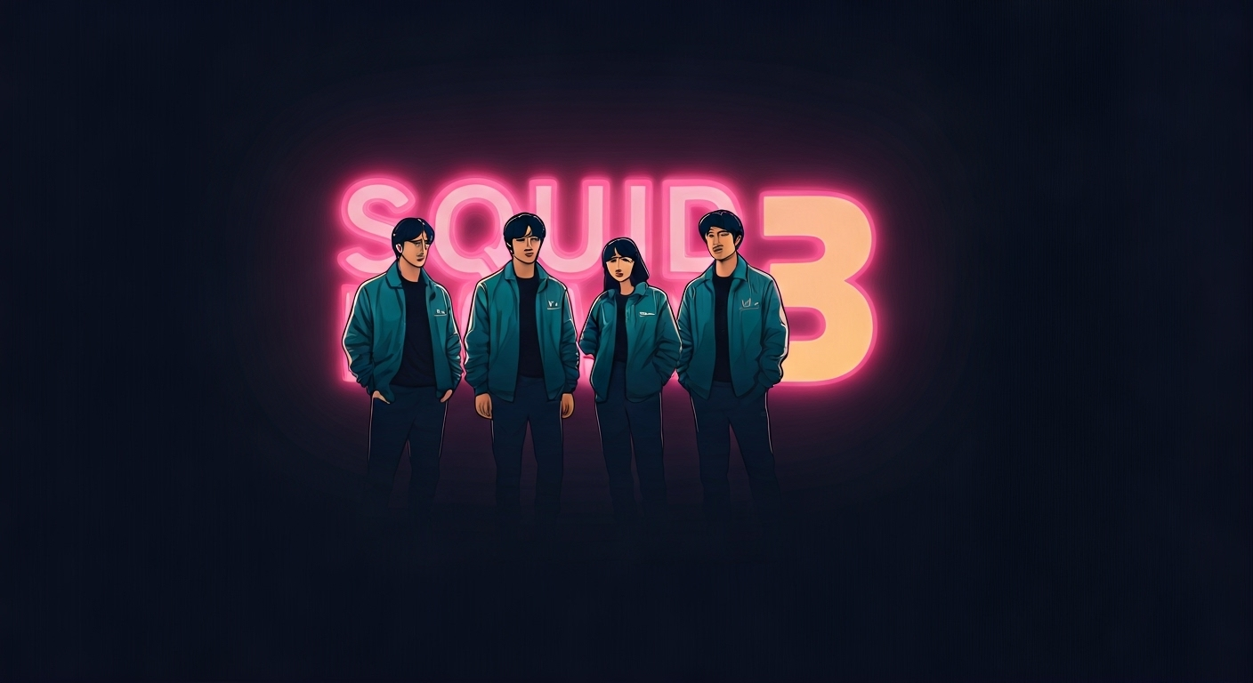 오징어게임3 개봉일 포스터