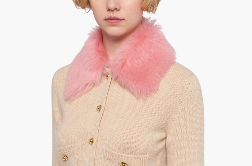 KBS2 친밀한 리플리 60회 ❘ 최다음(진세미) 가디건 패션, 미우미우 퍼카라 캐시미어 가디건 정보