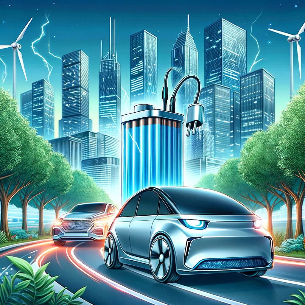 AI가 그린 자율주행 전기차