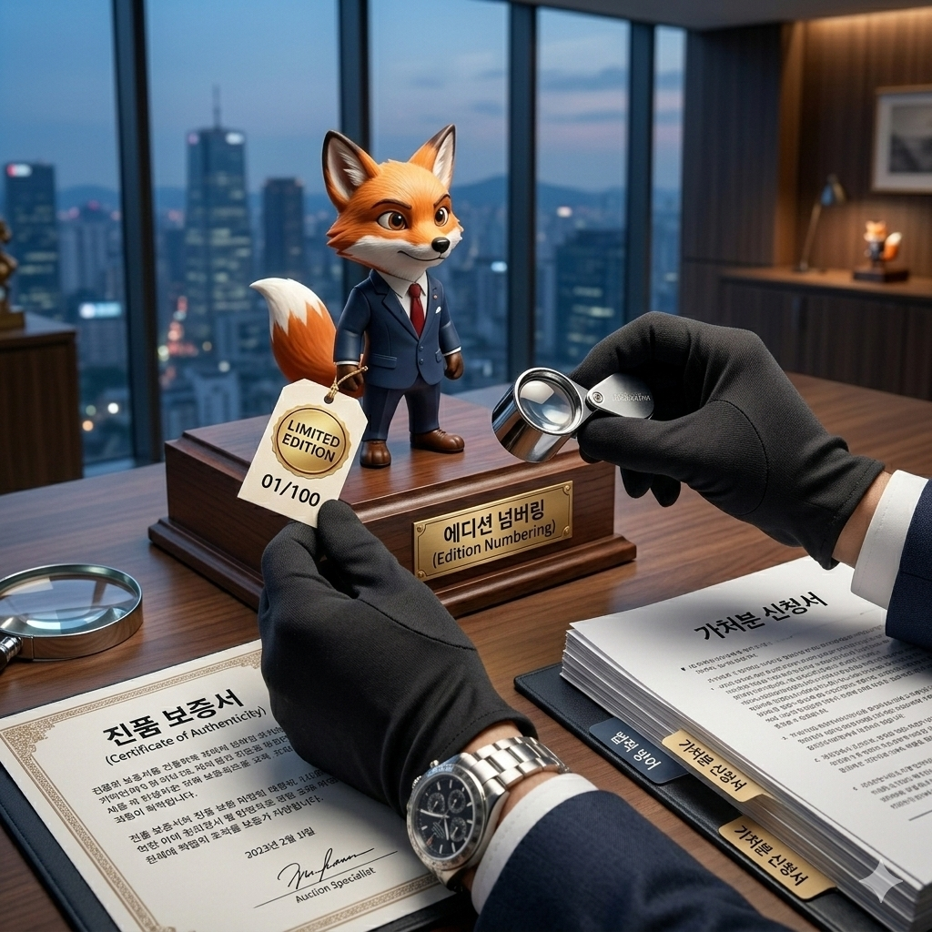 진품인증서, 에디션넘버링