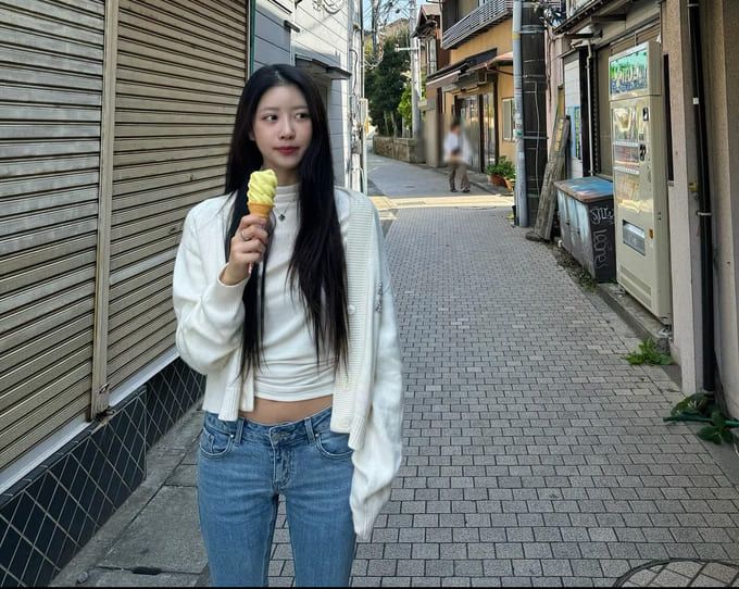 러블리즈 미주 사복
