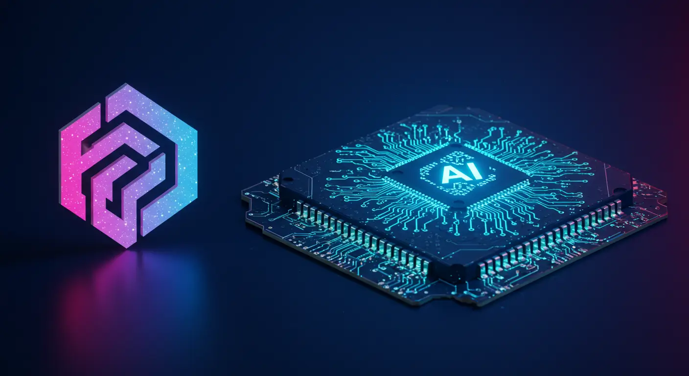 리벨리온(Rebellions) 로고와 AI 반도체 칩셋 이미지가 함께 보이는 미래적인 그래픽