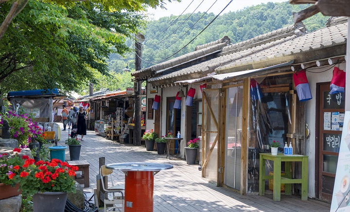 허브아일랜드 추억의 거리